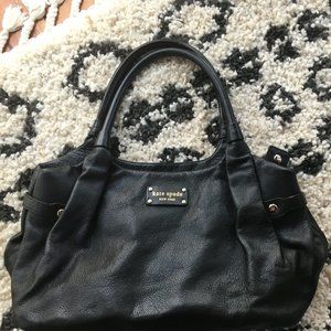 KATE SPADE Black Leather Shoulder Bag